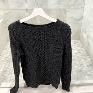 VINCE dark grey merino wool size XXS